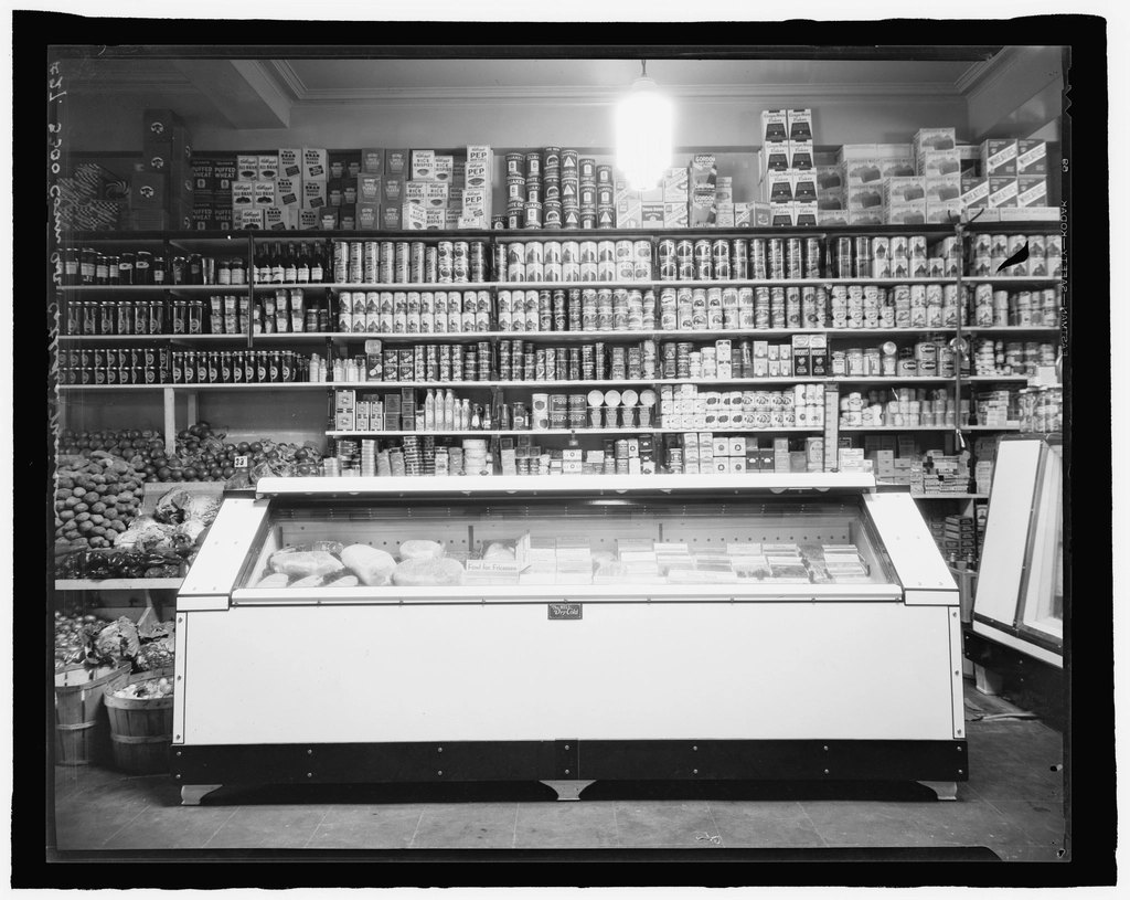 Interior D.G.S. Store. 3300 Conn